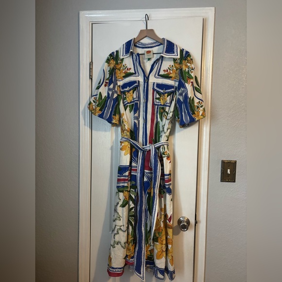 FARM Rio Tropical Long Sleeve Dress - Picture 8 of 14
